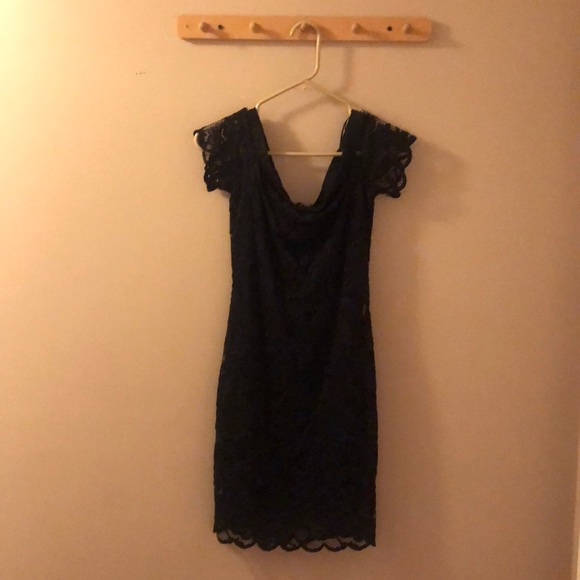 Ambiance Dresses & Skirts - Ambience Black lace dress NWOT size M.